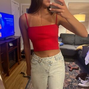 Brandy Melville - Red tank top